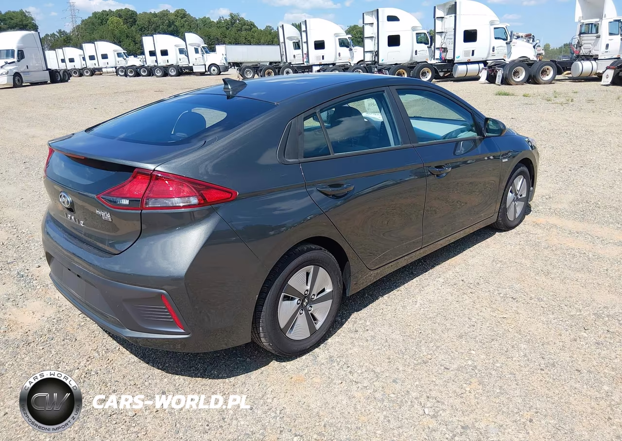 2020 Hyundai Ioniq Hybrid Blue VIN:KMHC65LC2LU218772 - 4