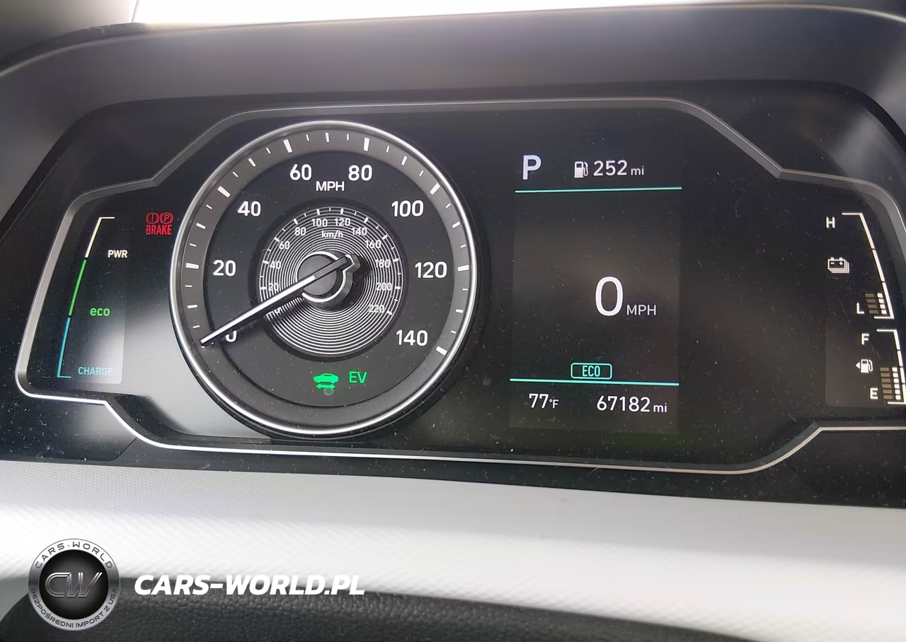 2020 Hyundai Ioniq Hybrid Blue VIN:KMHC65LC2LU218772 - 7