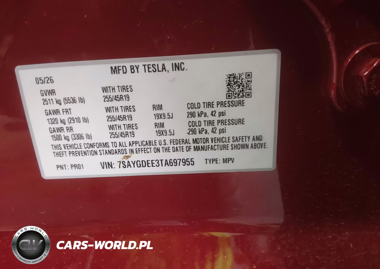 2026 Tesla Model Y All-Wheel Drive-Long Range Launch Series-Premium All-Wheel Drive VIN:7SAYGDEE3TA697955 - 9