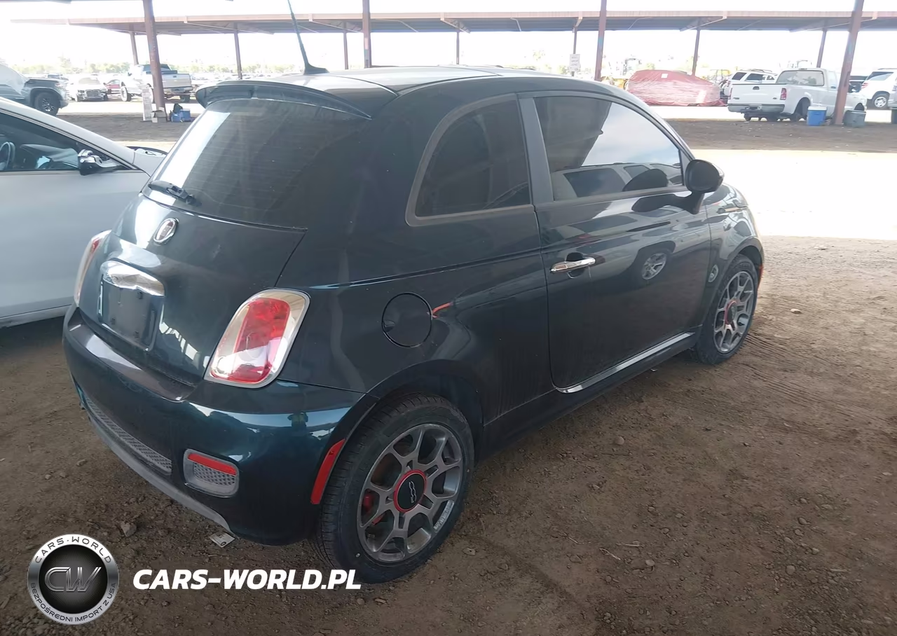2013 Fiat 500 Sport VIN:3C3CFFBR2DT612997 - 4