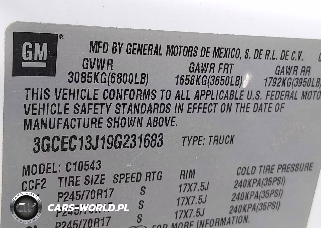 2009 Chevrolet Silverado 1500 Work Truck VIN:3GCEC13J19G231683 - 9
