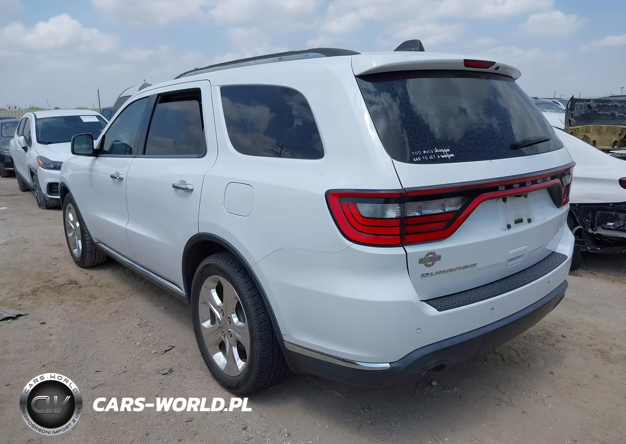 2015 Dodge Durango Sxt VIN:1C4RDHAG3FC784459 - 3