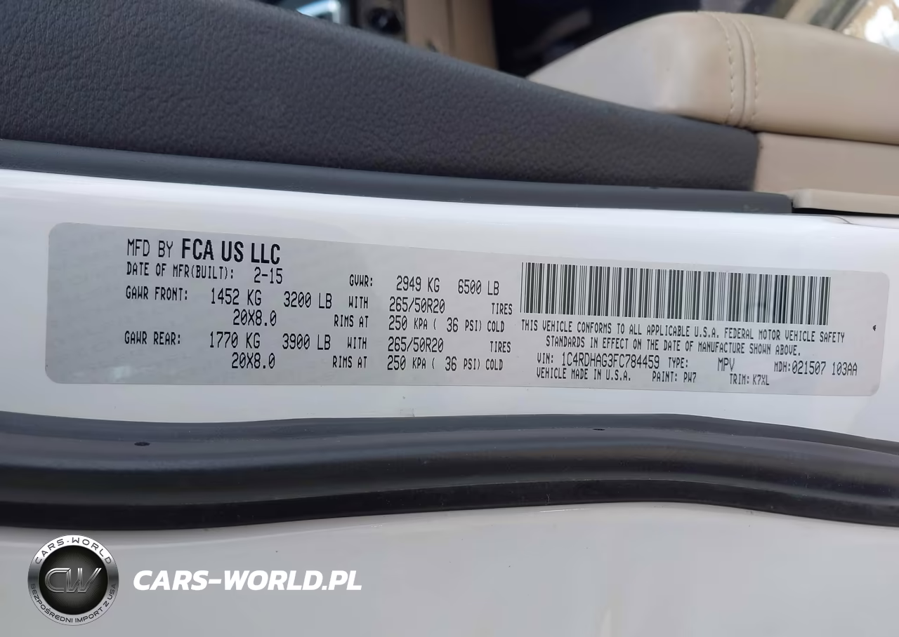 2015 Dodge Durango Sxt VIN:1C4RDHAG3FC784459 - 9