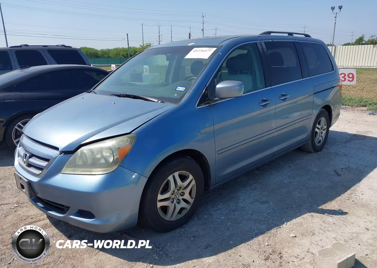2005 Honda Odyssey Exl VIN:5FNRL38755B067218 - 2