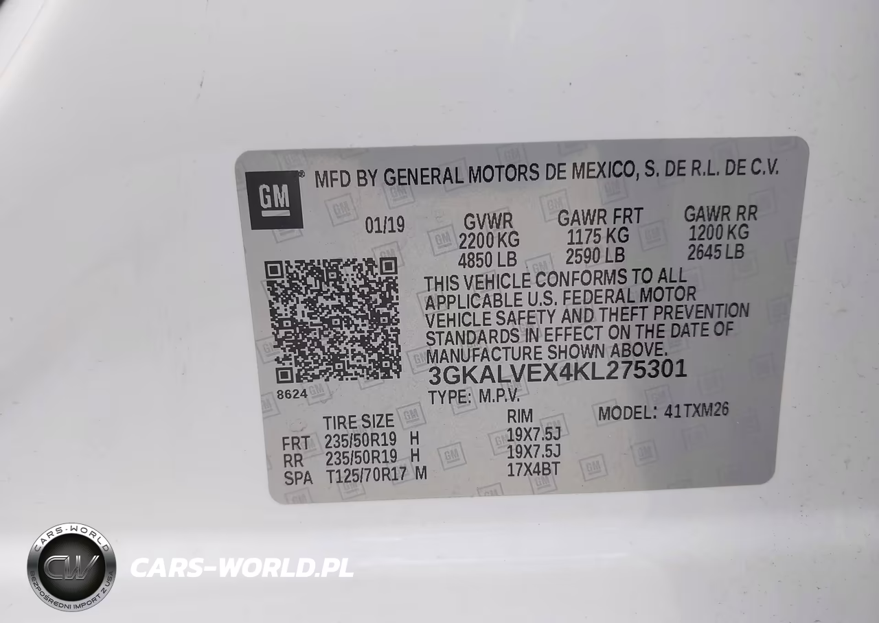 2019 GMC Terrain Slt VIN:3GKALVEX4KL275301 - 9