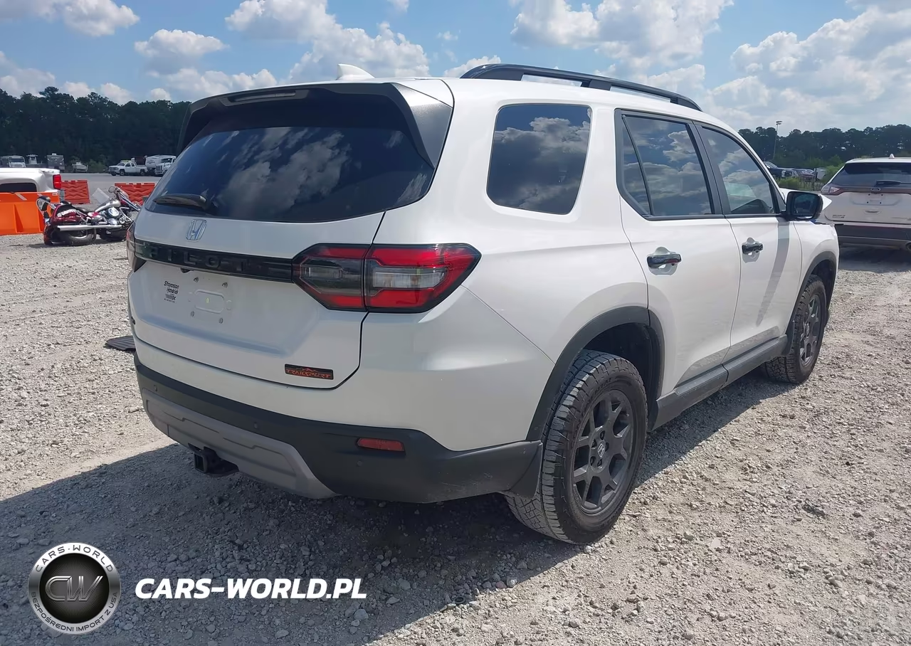 2025 Honda Pilot Trailsport VIN:5FNYG1H6XSB175647 - 4