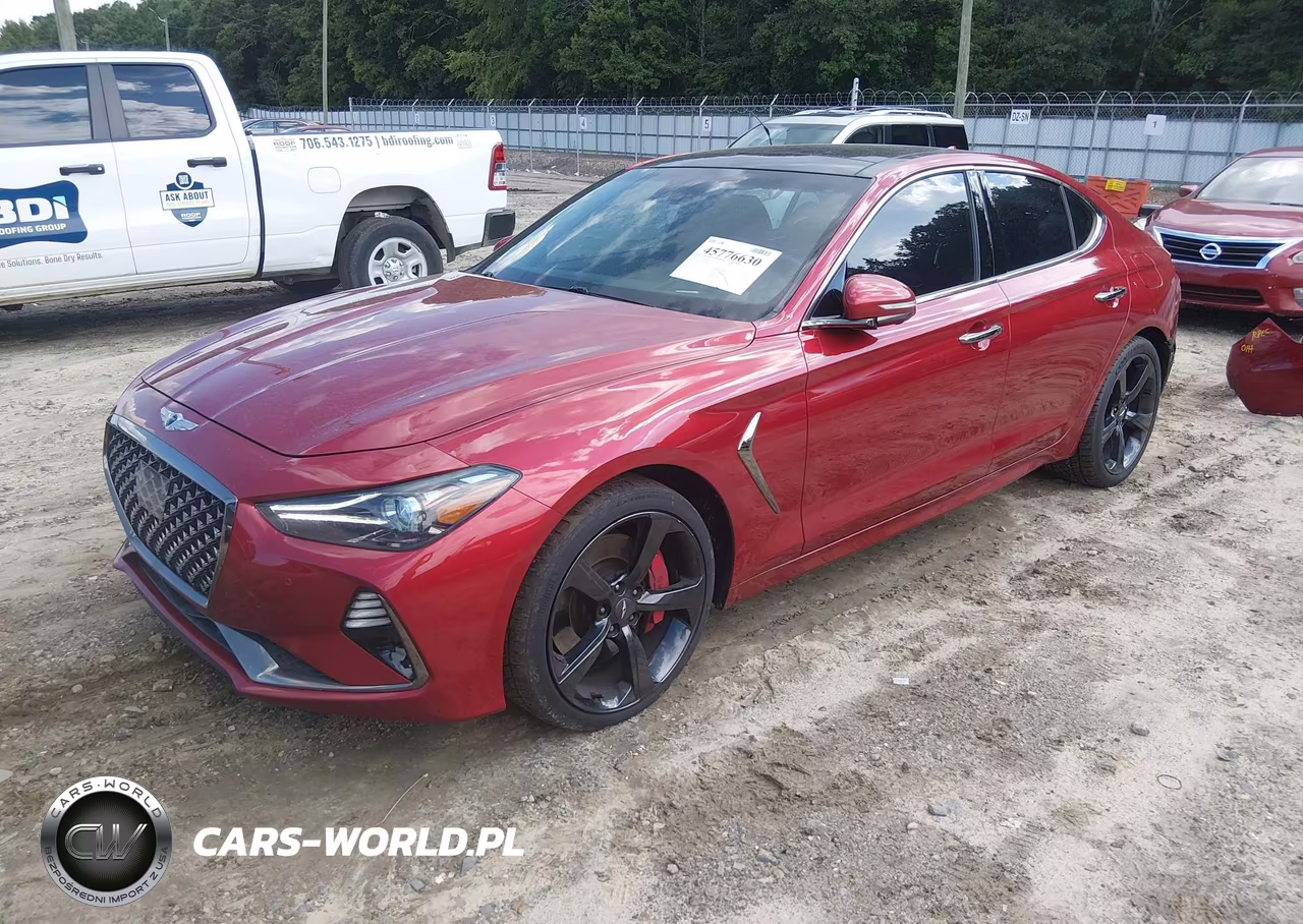 2019 Genesis G70 3.3T Advanced VIN:KMTG34LEXKU026591 - 2