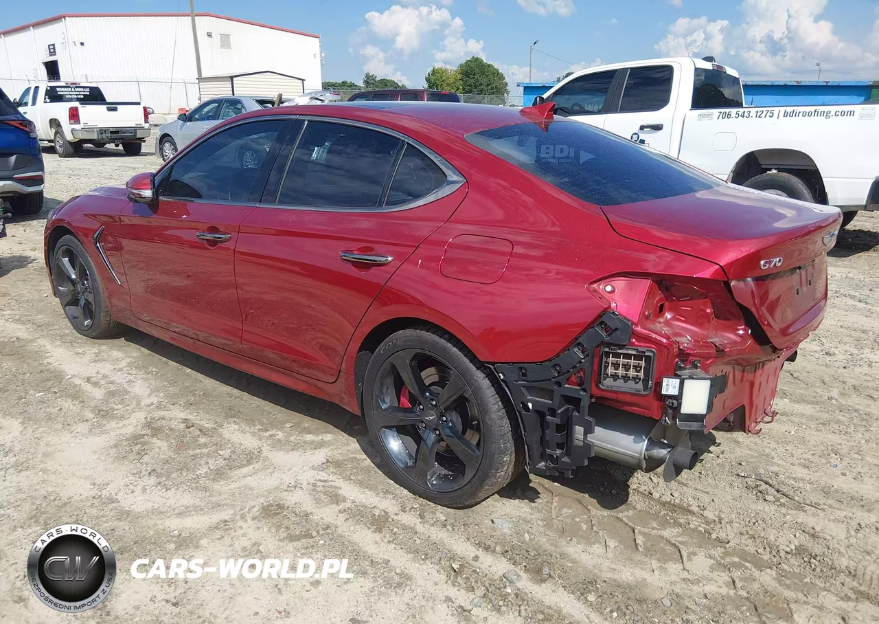 2019 Genesis G70 3.3T Advanced VIN:KMTG34LEXKU026591 - 3