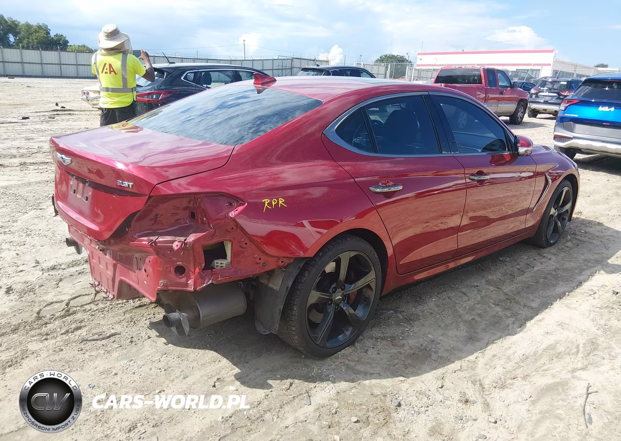 2019 Genesis G70 3.3T Advanced VIN:KMTG34LEXKU026591 - 4