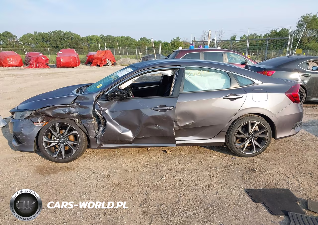 2019 Honda Civic Sport VIN:2HGFC2F84KH547184 - 14