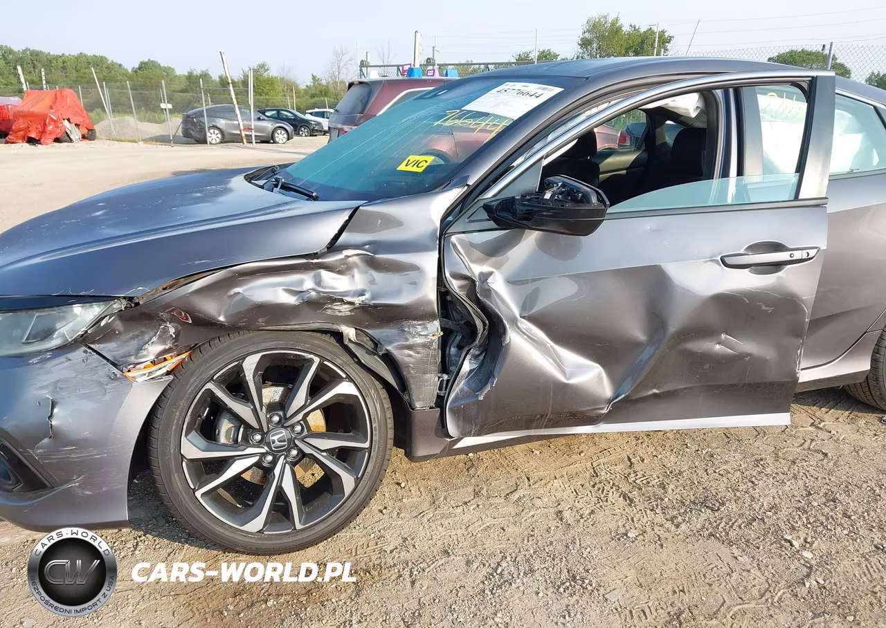 2019 Honda Civic Sport VIN:2HGFC2F84KH547184 - 6