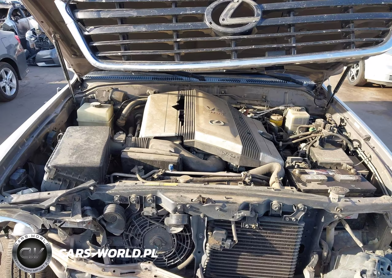 2000 Lexus Lx 470 VIN:JT6HT00W3Y0082744 - 10