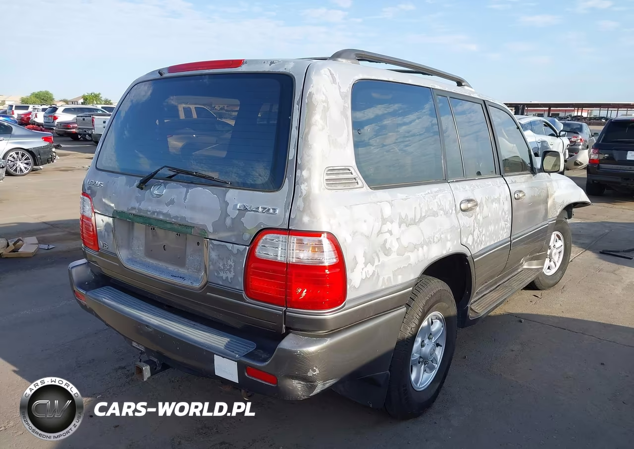 2000 Lexus Lx 470 VIN:JT6HT00W3Y0082744 - 4