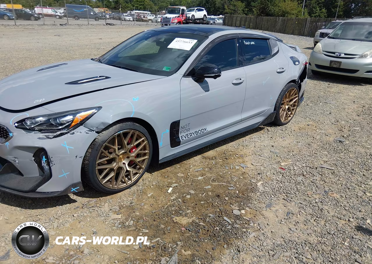 2022 Kia Stinger Gt2 VIN:KNAE55LCXN6112400 - 2