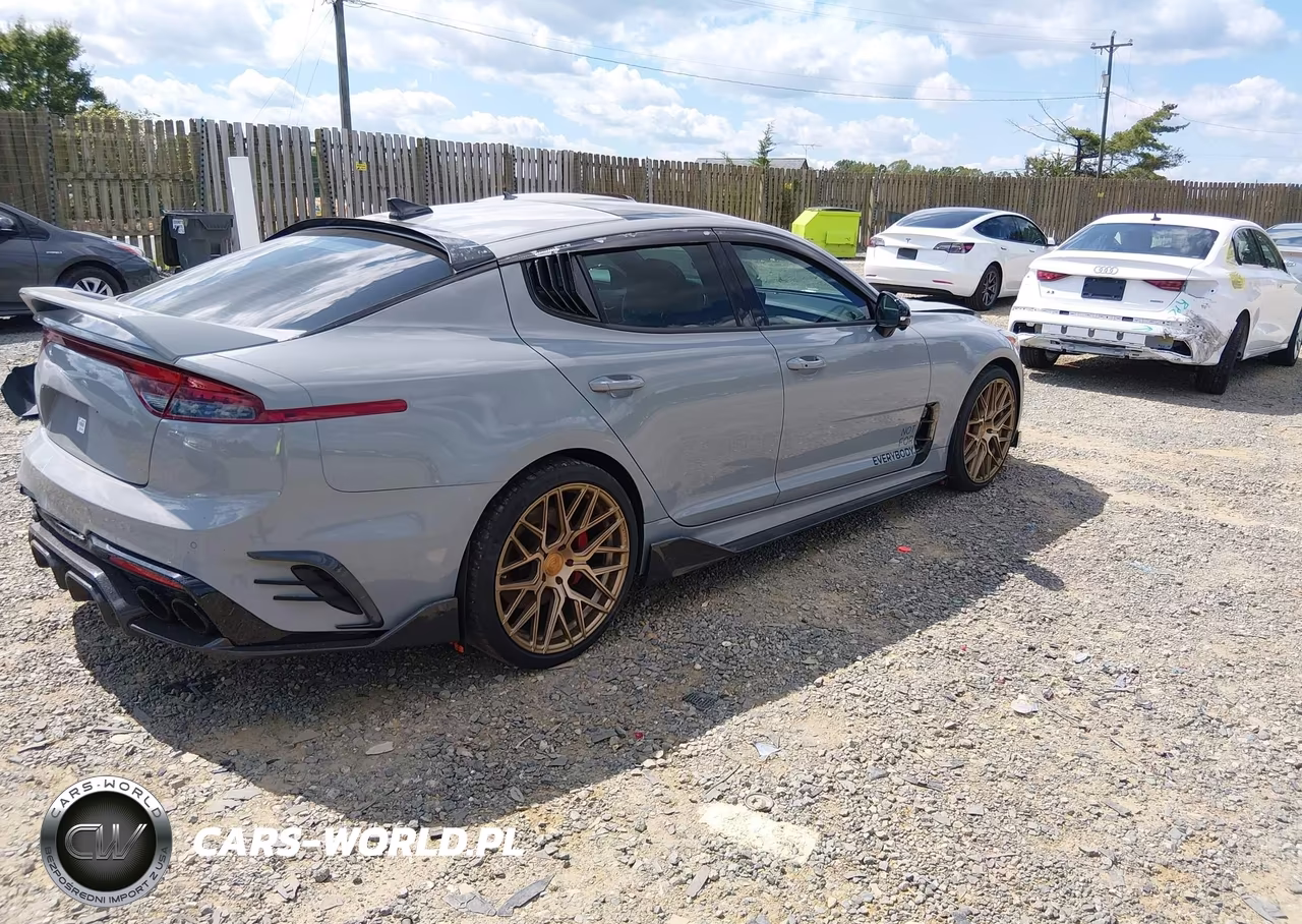 2022 Kia Stinger Gt2 VIN:KNAE55LCXN6112400 - 4