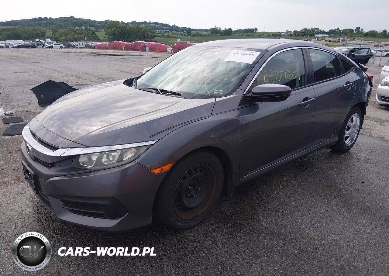 2016 Honda Civic Lx VIN:19XFC2F50GE010352 - 2