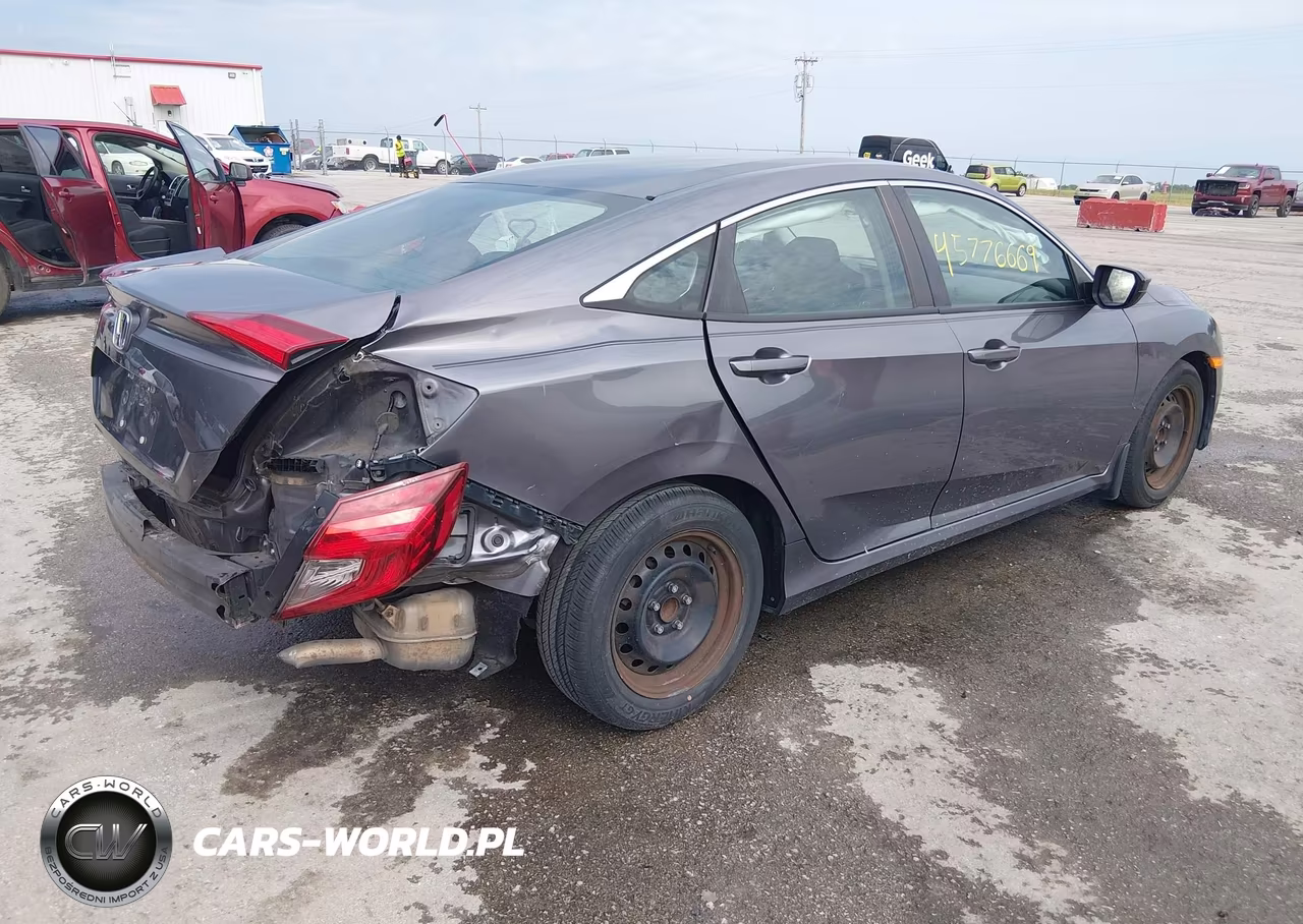 2016 Honda Civic Lx VIN:19XFC2F50GE010352 - 4
