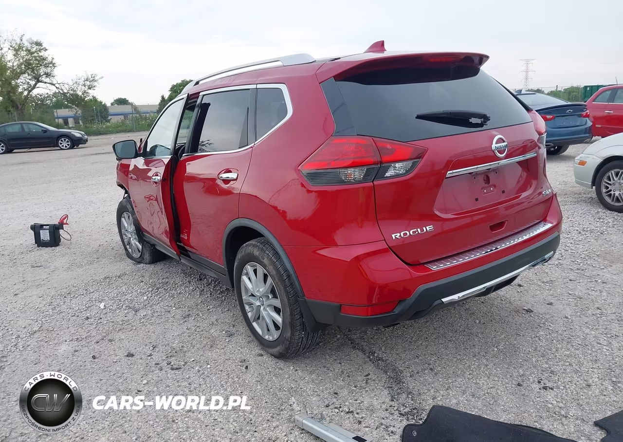 2017 Nissan Rogue Sv VIN:JN8AT2MV0HW284398 - 3