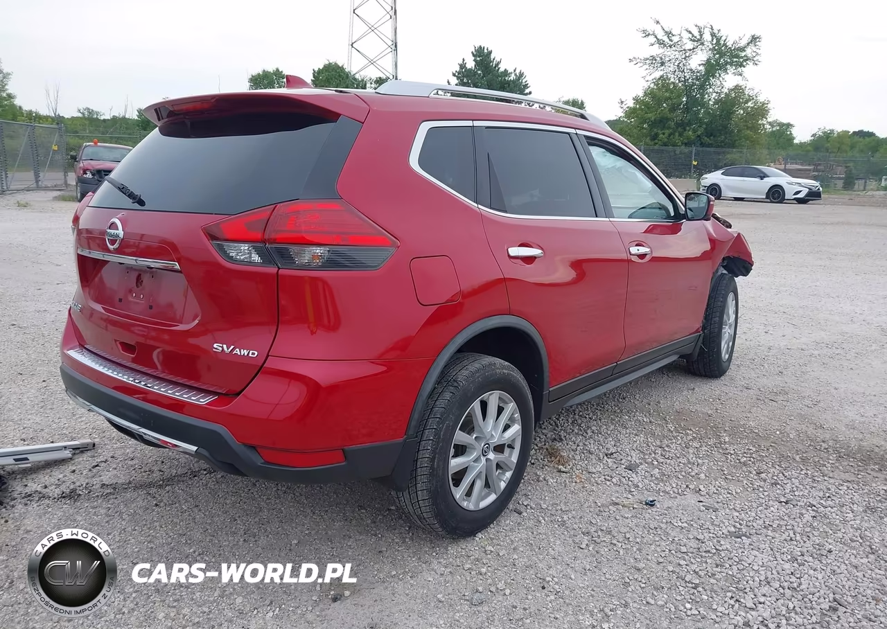 2017 Nissan Rogue Sv VIN:JN8AT2MV0HW284398 - 4