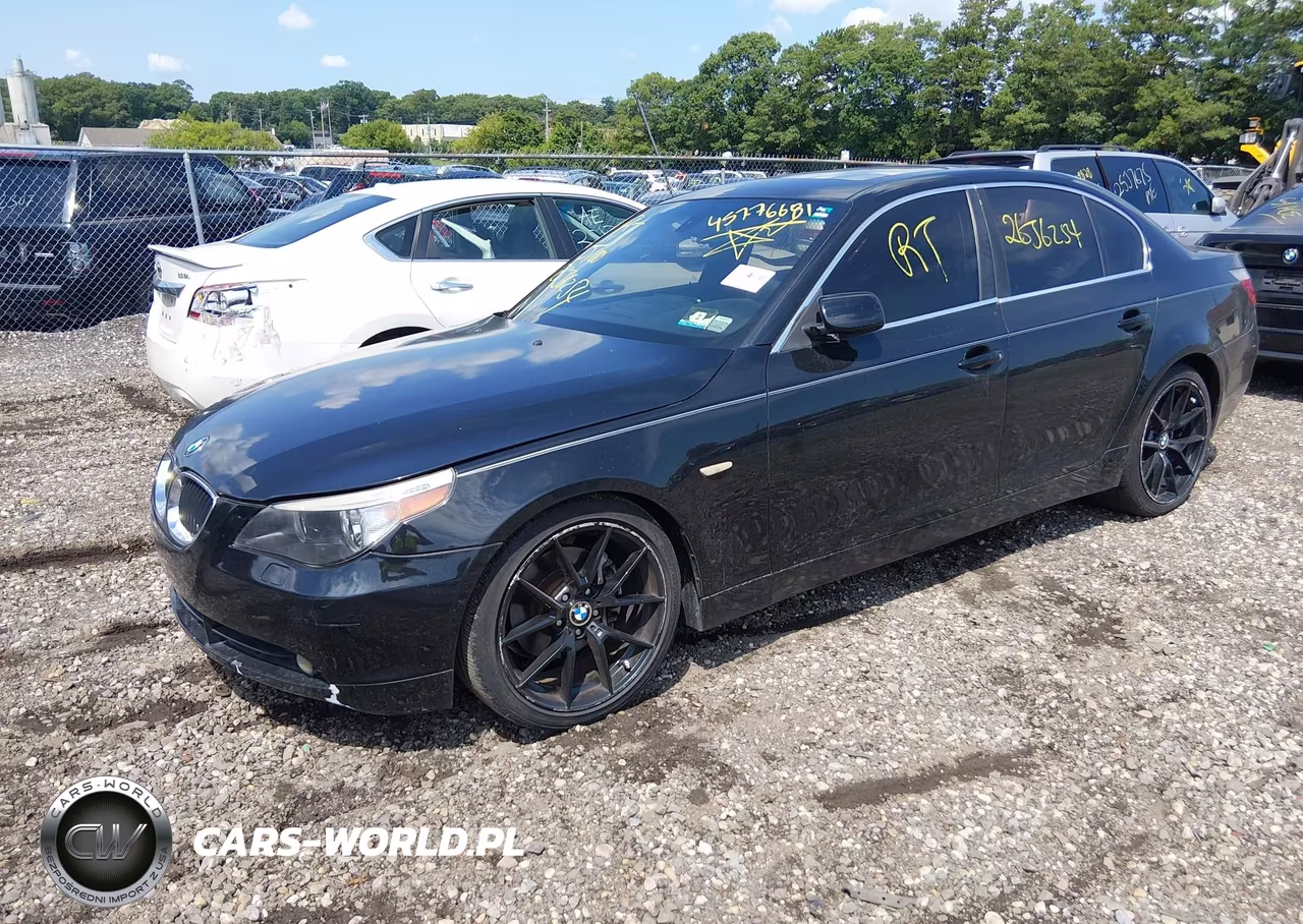 2006 BMW 525I VIN:WBANE53526CK79726 - 2