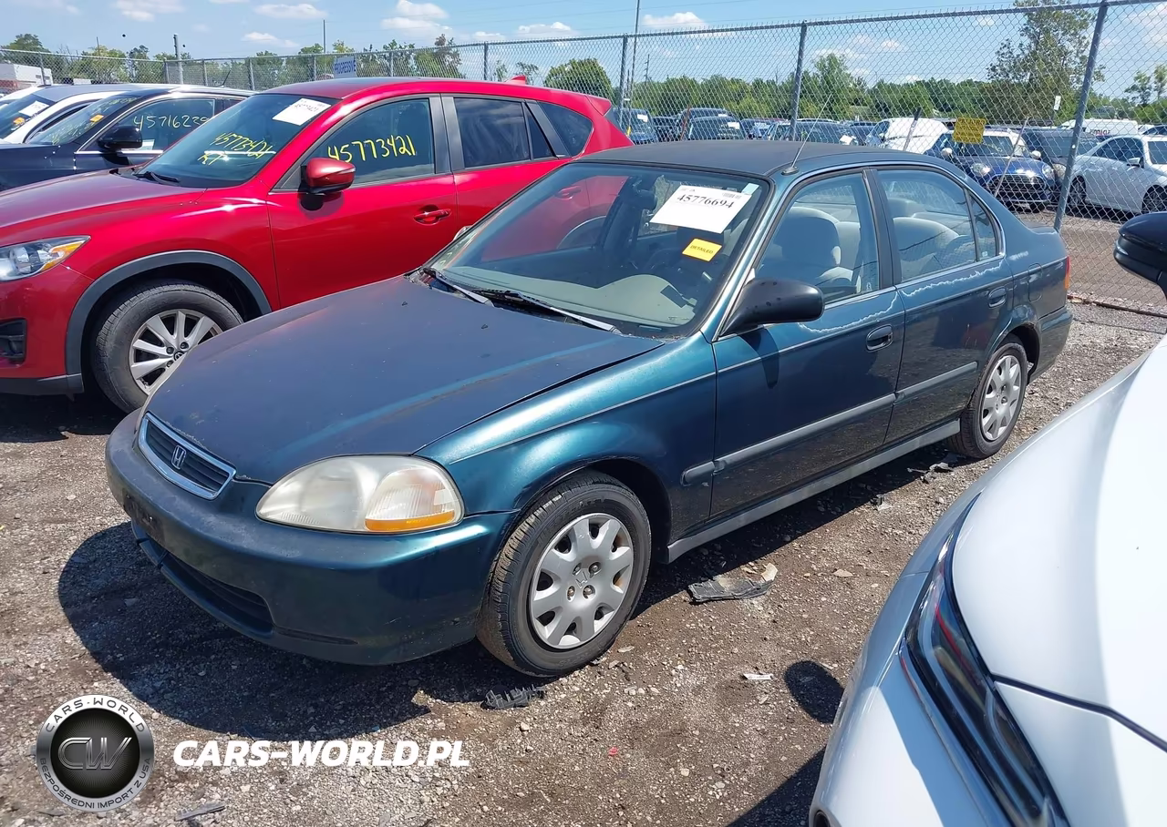 1998 Honda Civic Lx VIN:2HGEJ6576WH506336 - 2