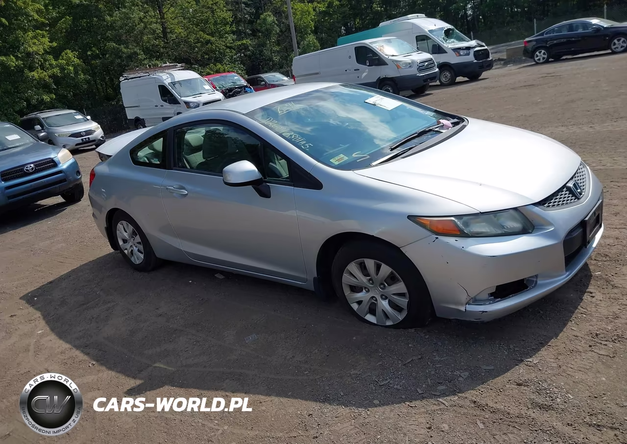 2012 Honda Civic Lx VIN:2HGFG3B58CH540956 - 1