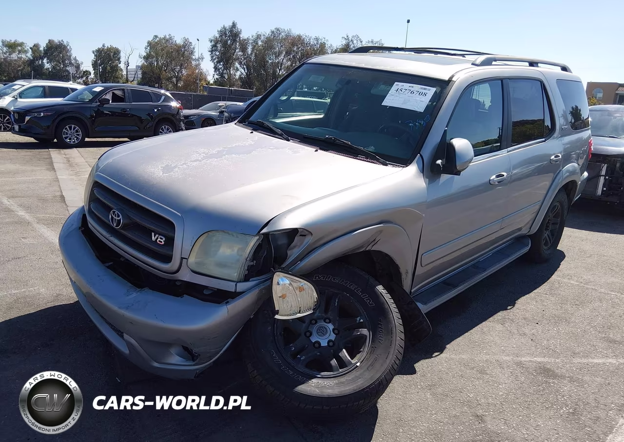2003 Toyota Sequoia Sr5 V8 VIN:5TDZT34AX3S187218 - 2