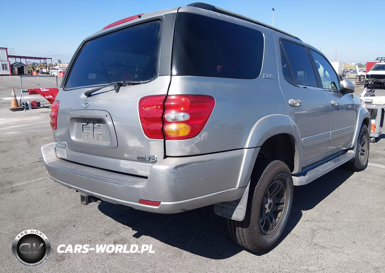 2003 Toyota Sequoia Sr5 V8 VIN:5TDZT34AX3S187218 - 4