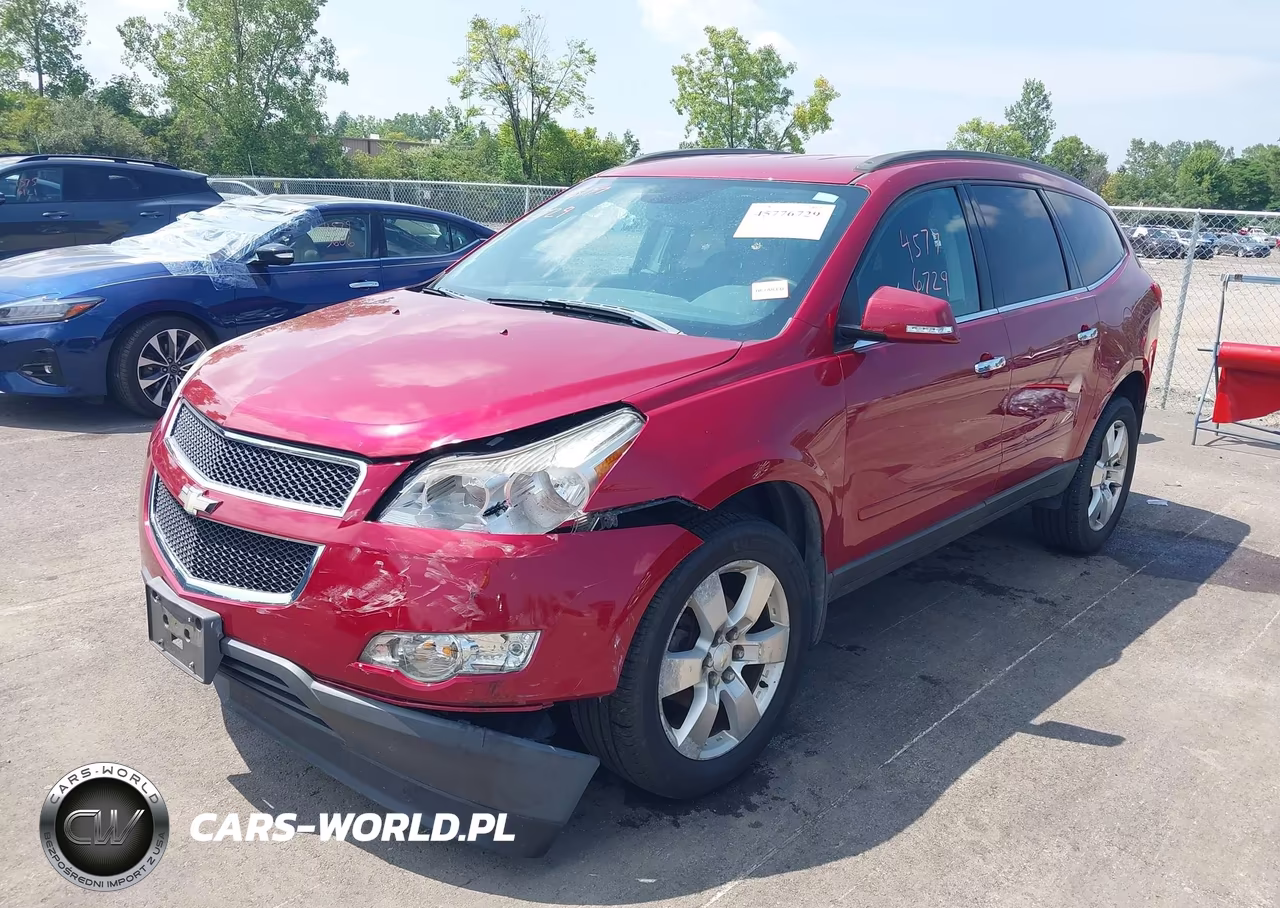 2012 Chevrolet Traverse Lt W-1Lt VIN:1GNKRGED6CJ187804 - 2