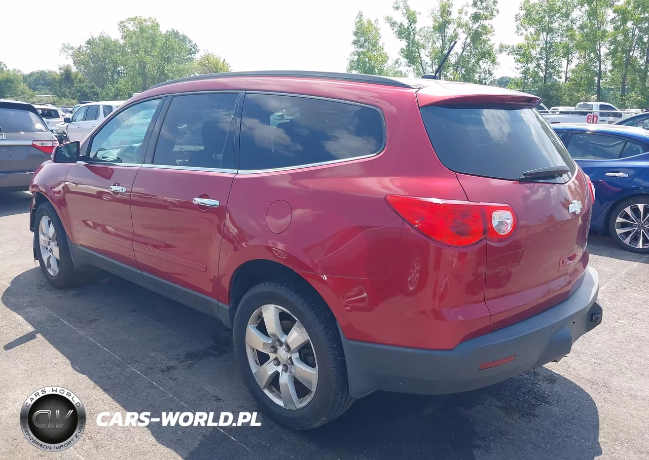 2012 Chevrolet Traverse Lt W-1Lt VIN:1GNKRGED6CJ187804 - 3