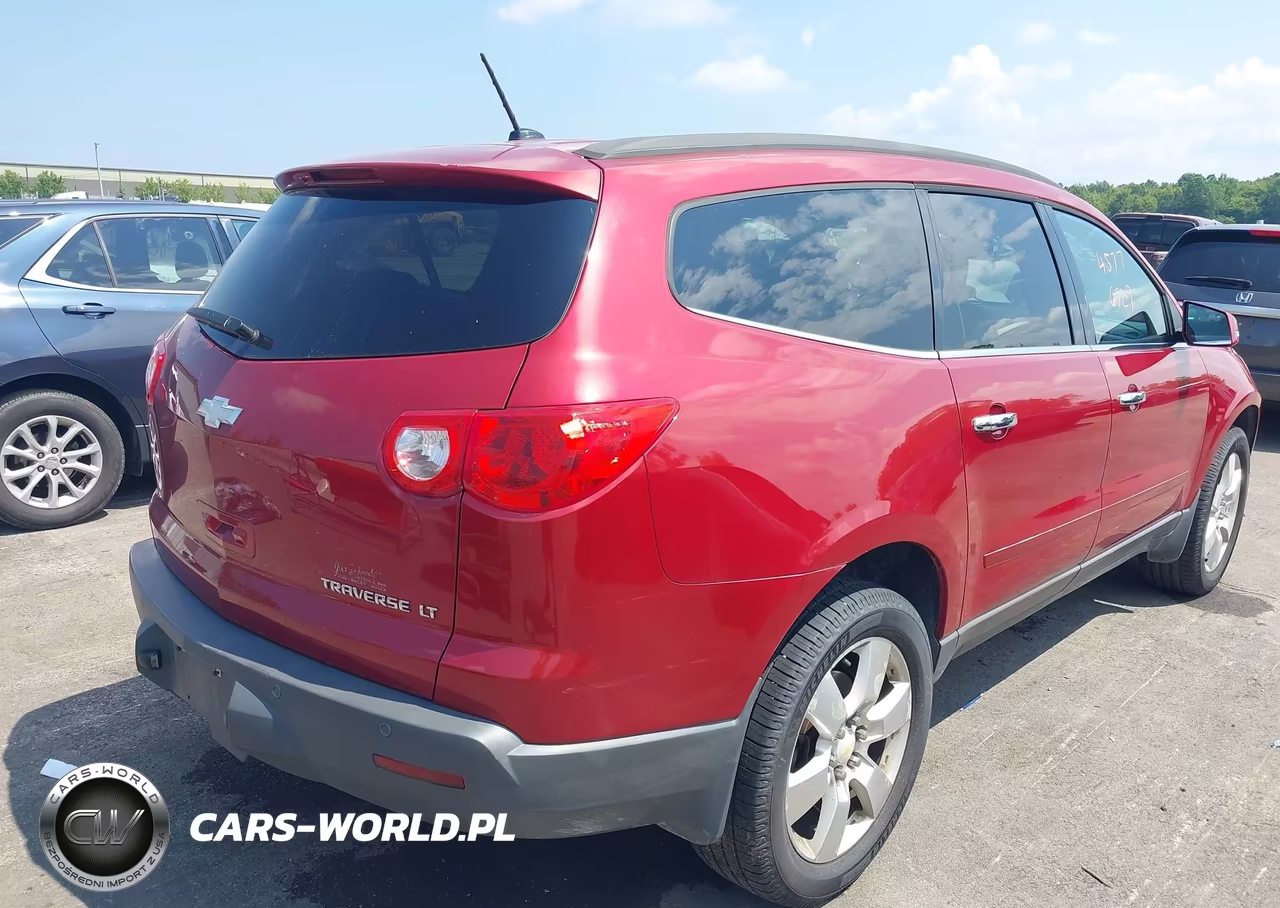 2012 Chevrolet Traverse Lt W-1Lt VIN:1GNKRGED6CJ187804 - 4