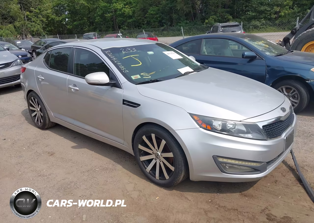 2012 Kia Optima Lx VIN:KNAGM4A72C5284614 - 1