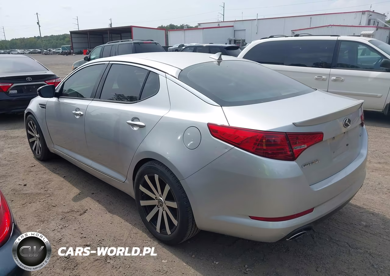 2012 Kia Optima Lx VIN:KNAGM4A72C5284614 - 3