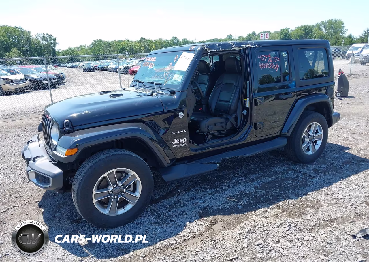 2020 Jeep Wrangler Unlimited Sahara 4X4 VIN:1C4HJXEGXLW239829 - 2