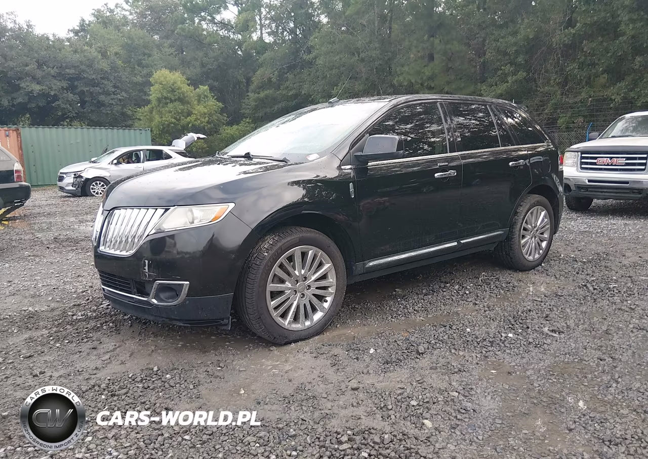 2011 Lincoln Mkx VIN:2LMDJ6JK6BBJ09341 - 2