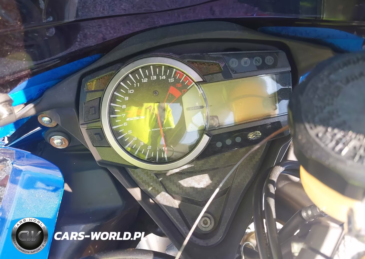 2014 Suzuki Gsx-R600 VIN:JS1GN7FAXE2100833 - 7