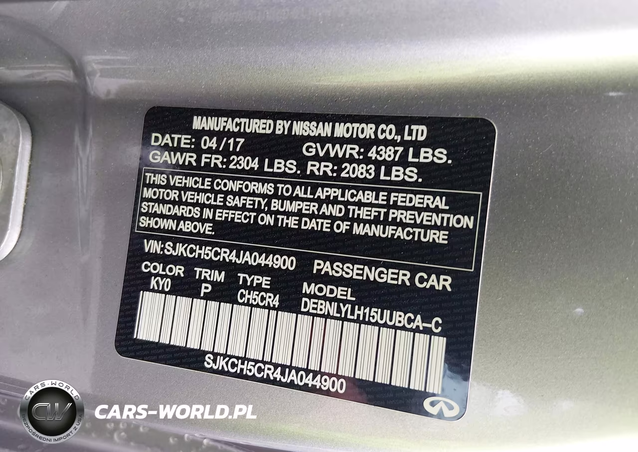 2018 Infiniti Qx30 Premium VIN:SJKCH5CR4JA044900 - 9