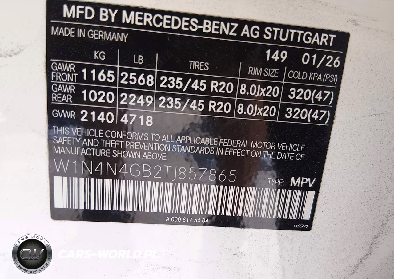2026 Mercedes-Benz Gla 250 4Matic VIN:W1N4N4GB2TJ857865 - 9