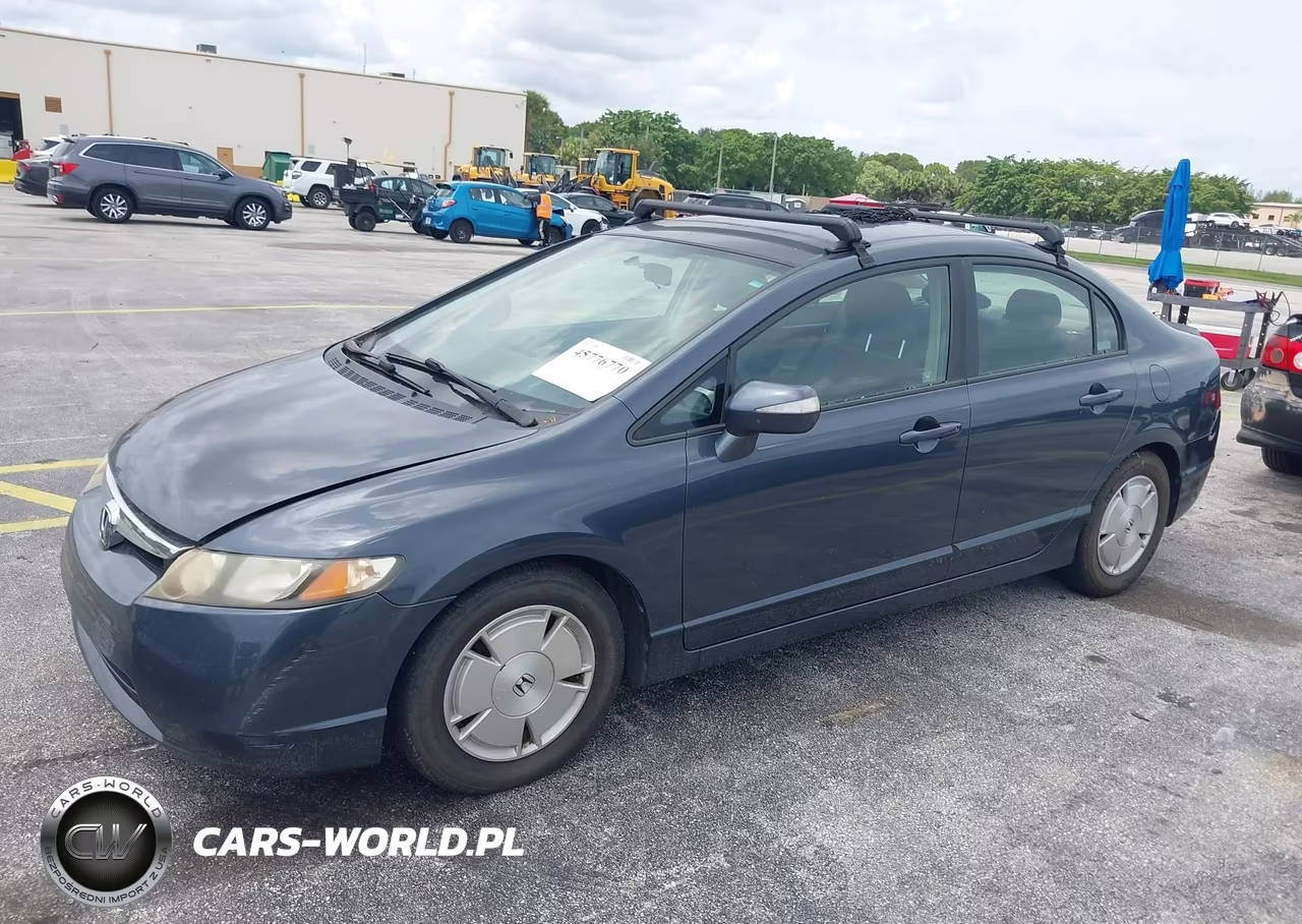2008 Honda Civic Hybrid VIN:JHMFA362X8S027237 - 13