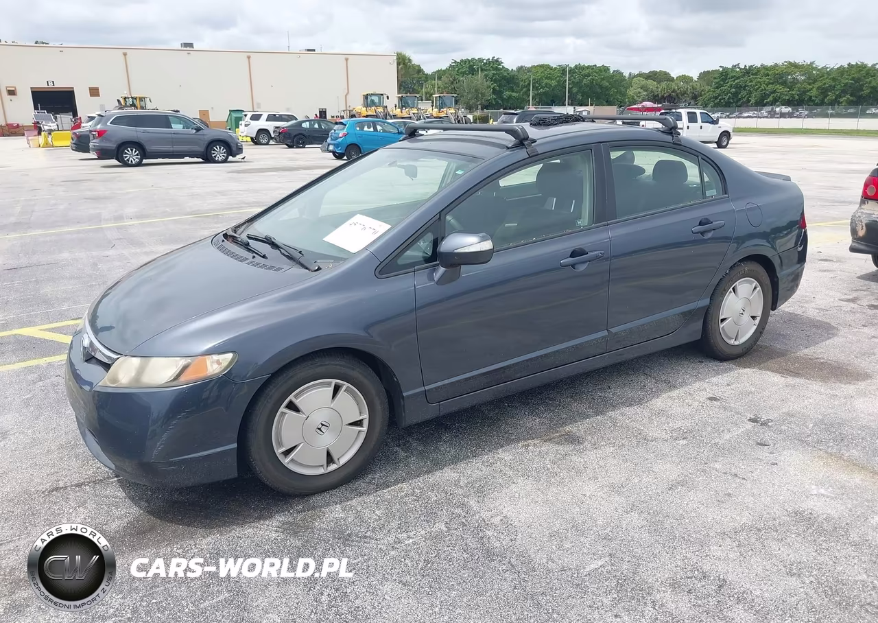 2008 Honda Civic Hybrid VIN:JHMFA362X8S027237 - 2