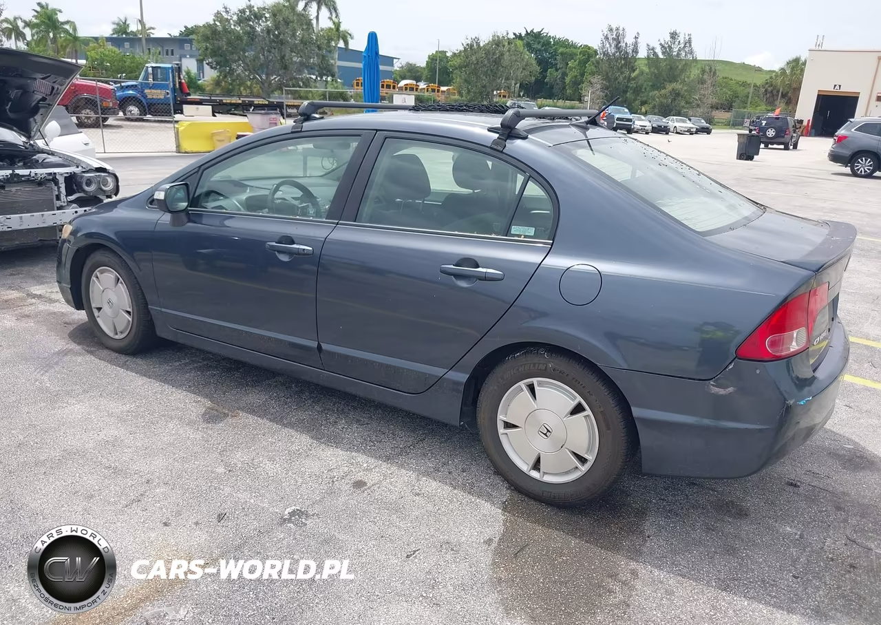 2008 Honda Civic Hybrid VIN:JHMFA362X8S027237 - 3