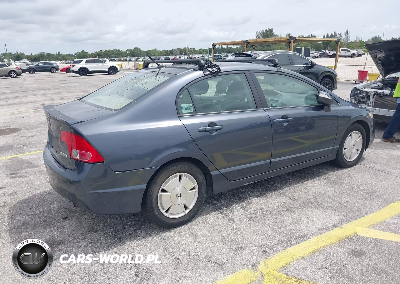 2008 Honda Civic Hybrid VIN:JHMFA362X8S027237 - 4