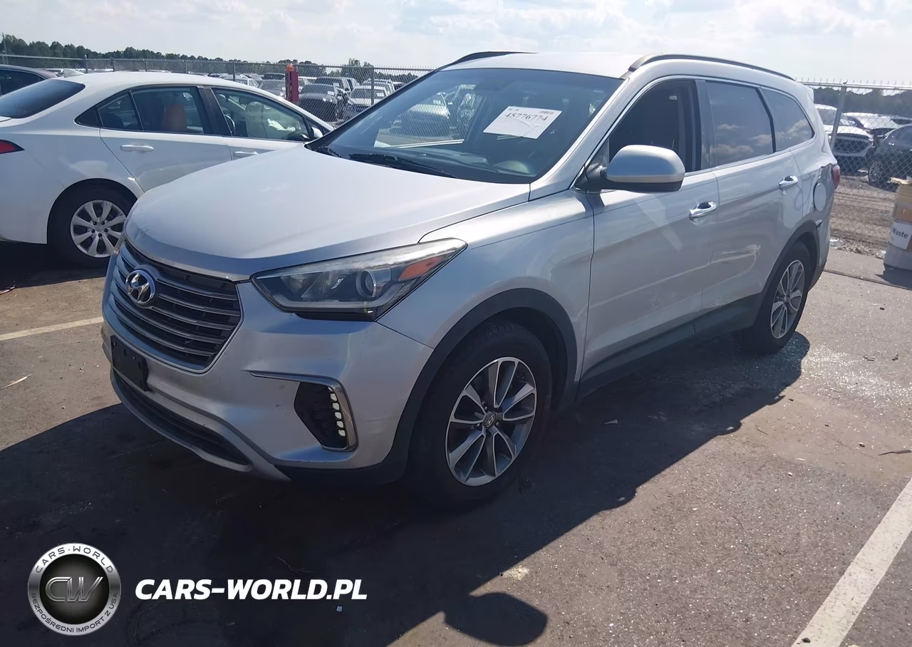 2017 Hyundai Santa Fe Se VIN:KM8SM4HF5HU194957 - 2