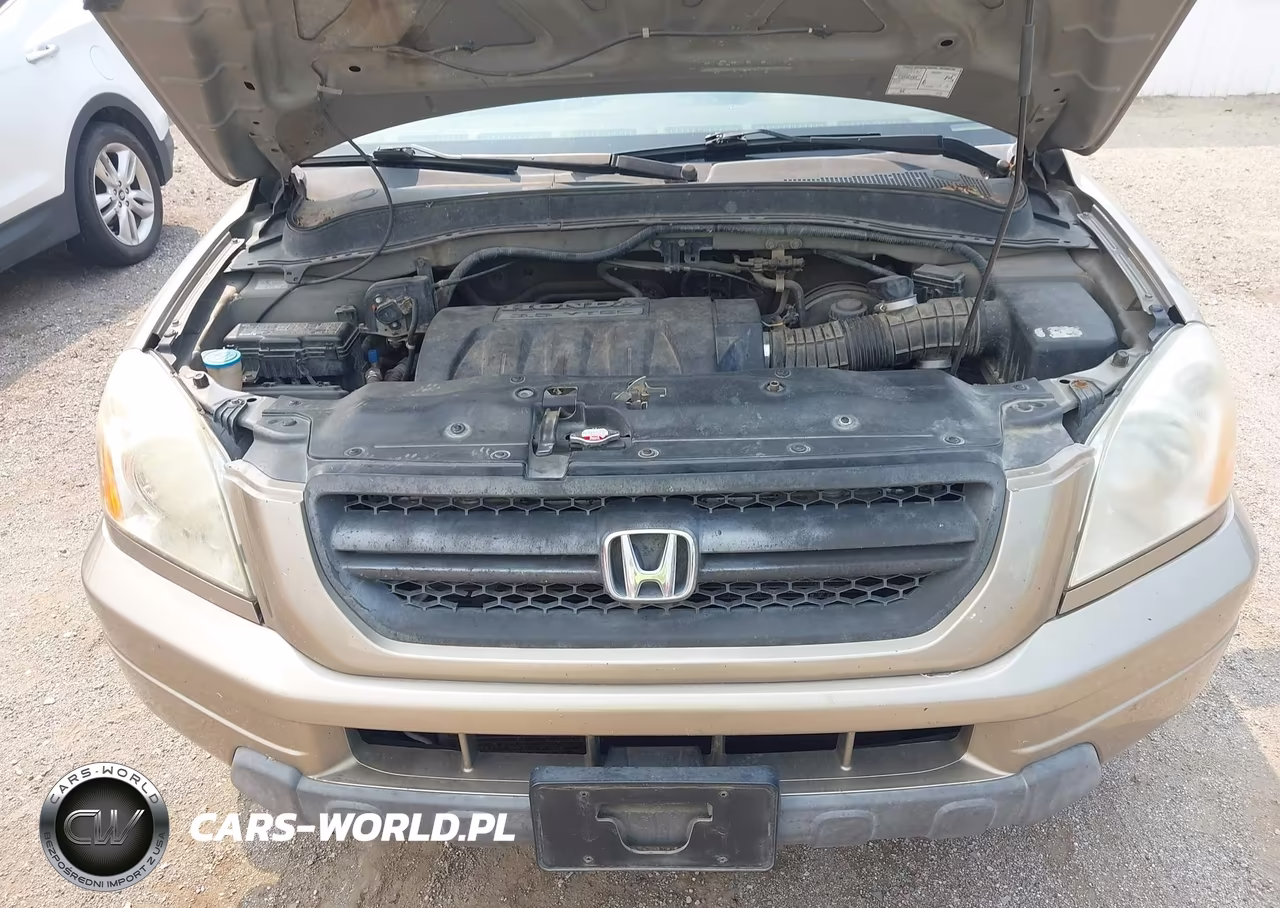 2005 Honda Pilot Ex-L VIN:2HKYF18535H521991 - 10