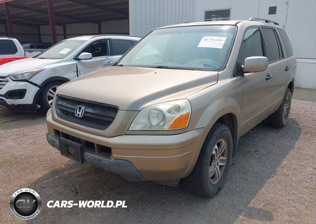 2005 Honda Pilot Ex-L VIN:2HKYF18535H521991 - 13