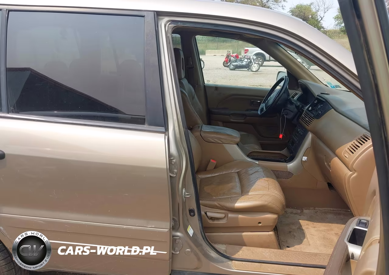 2005 Honda Pilot Ex-L VIN:2HKYF18535H521991 - 5