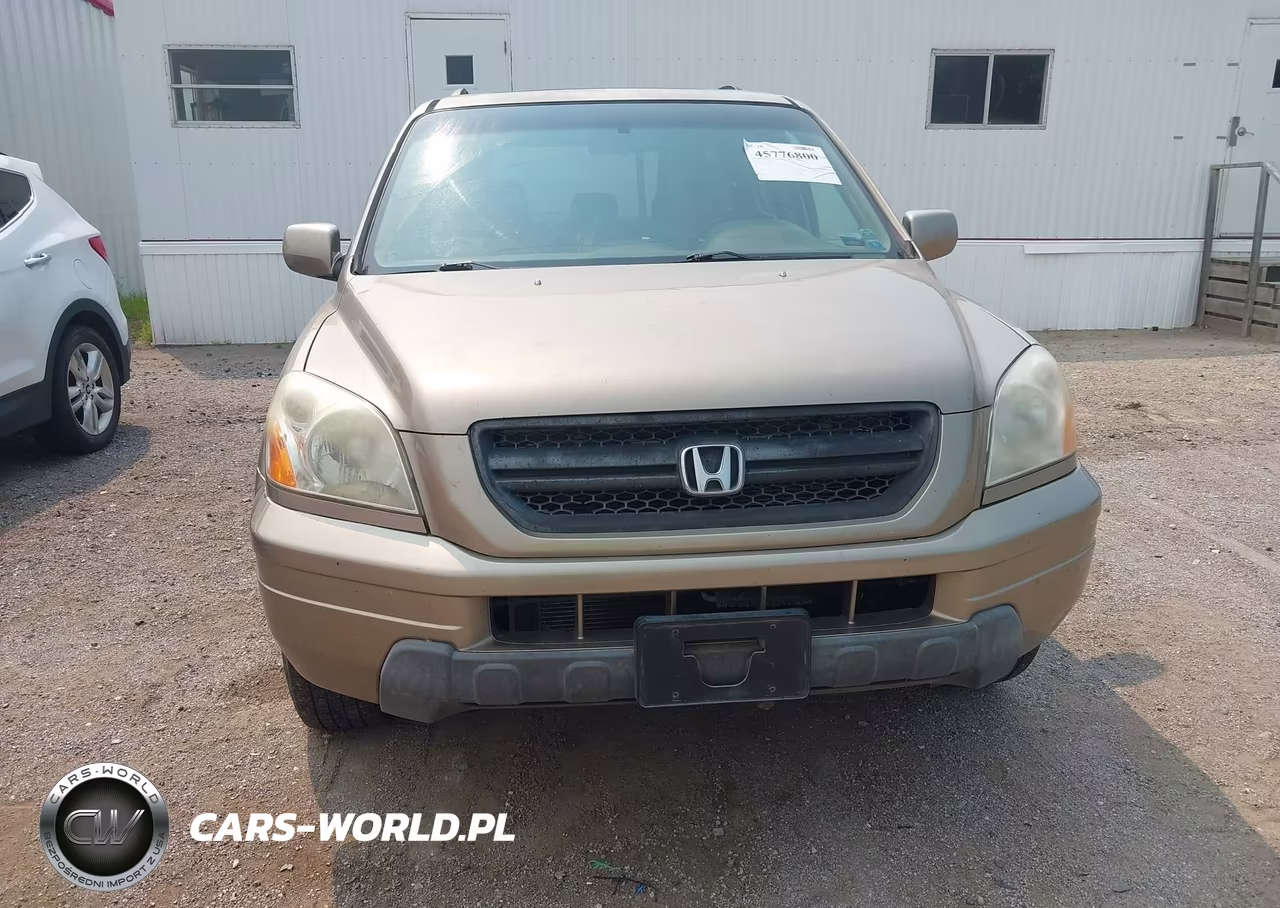 2005 Honda Pilot Ex-L VIN:2HKYF18535H521991 - 6