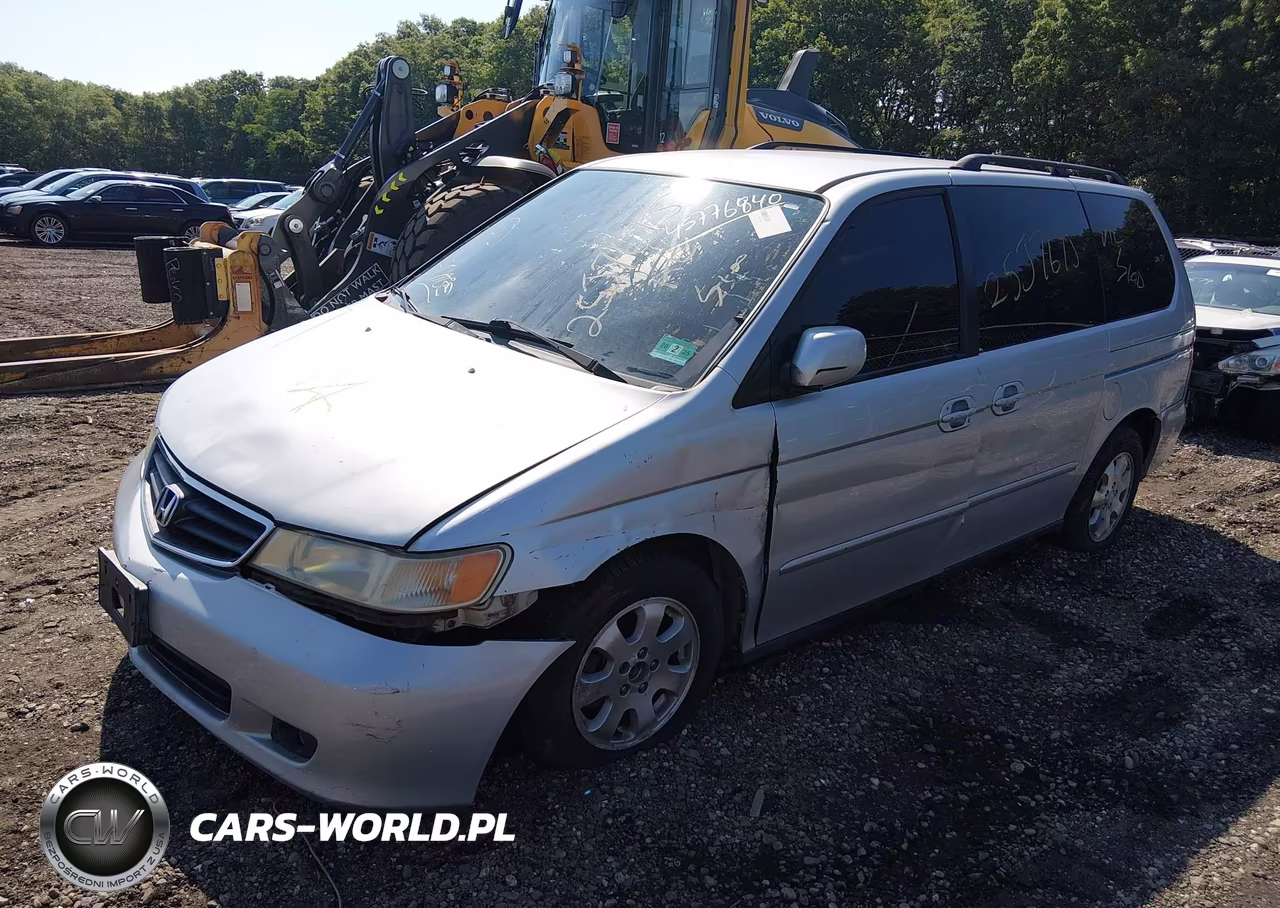 2002 Honda Odyssey Ex-L VIN:2HKRL189X2H522180 - 2