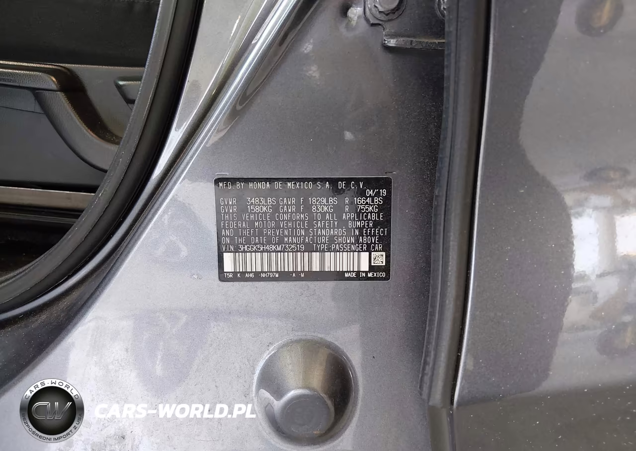 2019 Honda Fit Lx VIN:3HGGK5H48KM732519 - 9