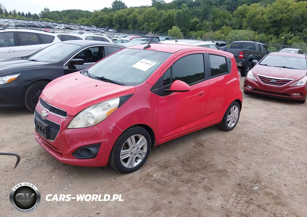 2013 Chevrolet Spark Ls Auto VIN:KL8CB6S97DC507061 - 2